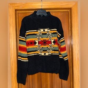 Panhandle Aztec print sweater